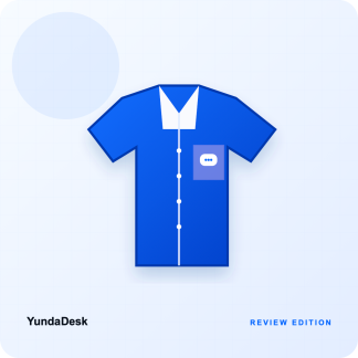 YundaDesk Review Shirt synthetic reviewer product