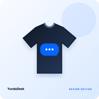 YundaDesk Review T-Shirt synthetic reviewer product